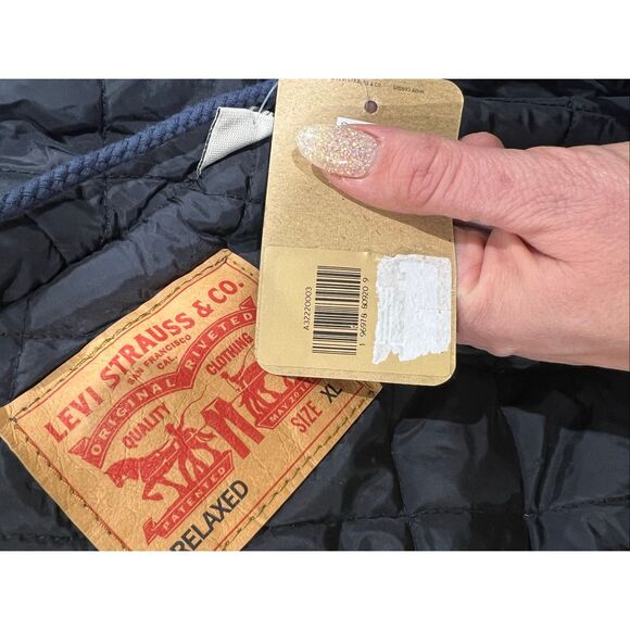 Levi's NWT Workwear Potrero Jacket The Perfect Pair Black Worn In Combo Denim XL - Picture 4 of 4